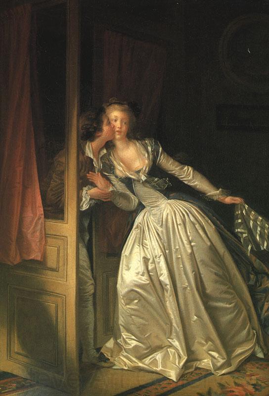 Jean Honore Fragonard The Stolen Kiss France oil painting art